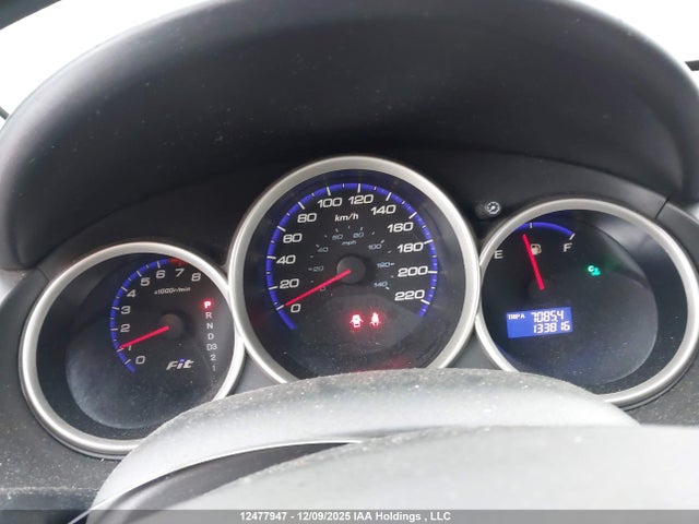 12477947 :رقم المزاد ، JHMGD38437S818833 vin ، 2007 Honda Fit مزاد بيع
