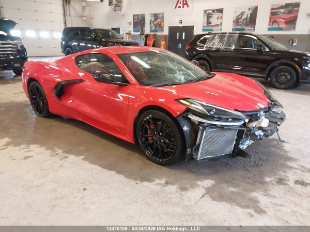 12478105 :رقم المزاد ، 1G1YB2D44S5110330 vin ، 2025 Chevrolet Stingray 2lt Rwd مزاد بيع