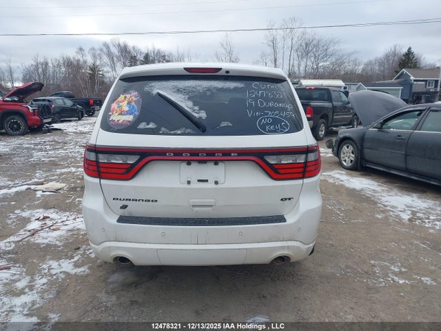 1C4RDJDG8KC705459 Dodge DURANGO GT