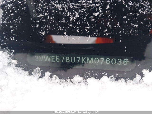 3VWE57BU7KM076036 Volkswagen Jetta 1.4 Tsi Highline