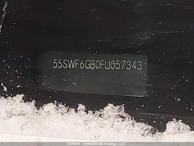 55SWF6GB0FU057343 Mercedes-Benz C 400 4matic
