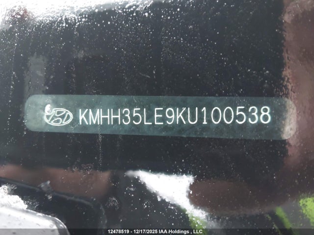 KMHH35LE9KU100538 Hyundai Elantra
