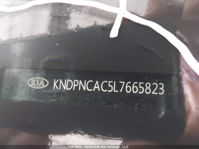 Продажа на аукционе авто 2020 Kia Sportage Ex/ex Premium/ex Premium S/ex S/ex Tech, vin: KNDPNCAC5L7665823, номер лота: 12478552