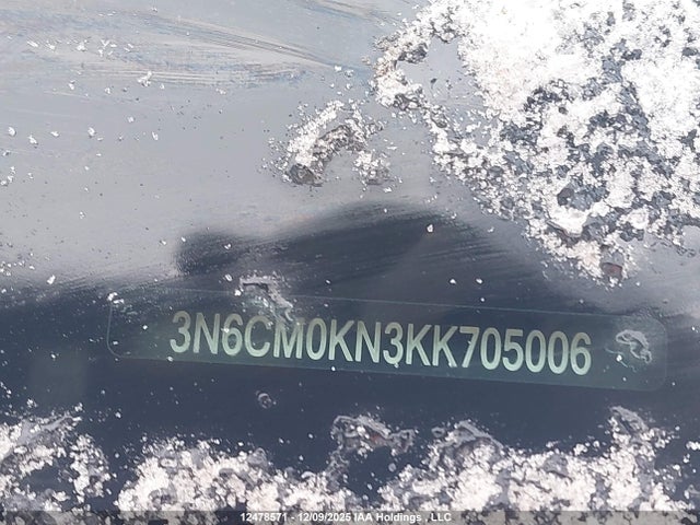3N6CM0KN3KK705006 Nissan NV200