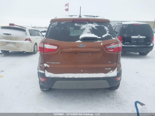 MAJ6S3GL0LC386059 Ford Ecosport Se