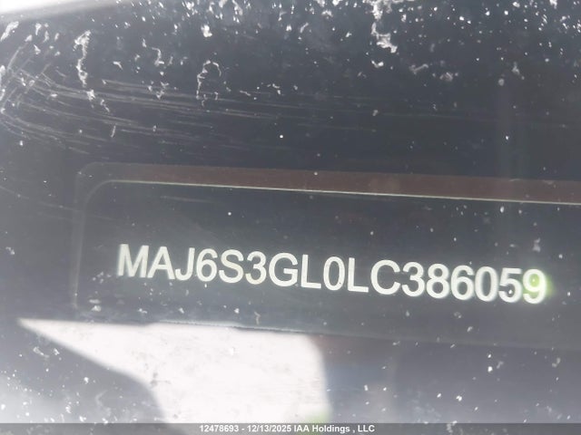 MAJ6S3GL0LC386059 Ford Ecosport Se