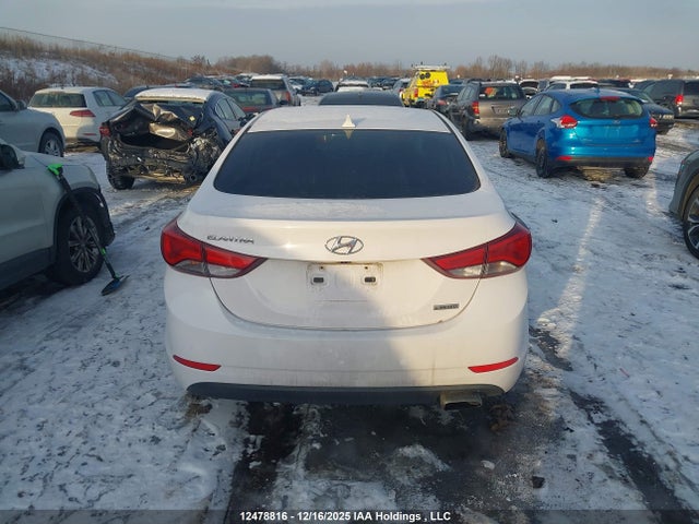 KMHDH4AH9FU323501 Hyundai Elantra Limited
