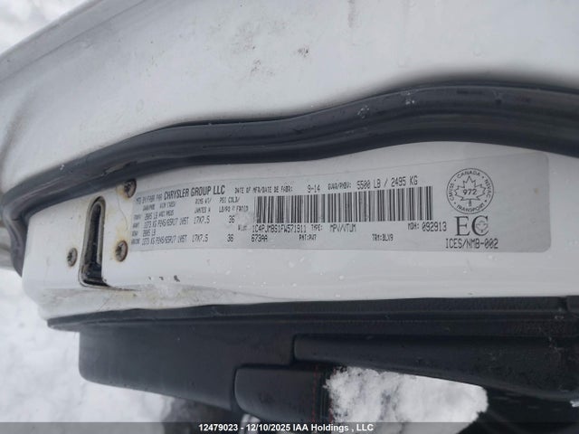 1C4PJMBS1FW571911 Jeep Cherokee Trailhawk