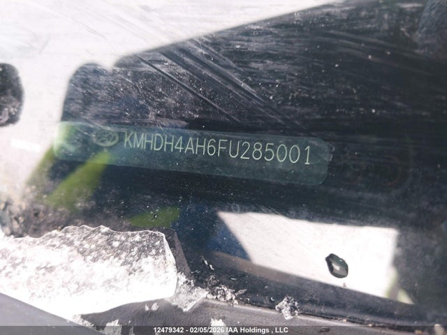 KMHDH4AH6FU285001 Hyundai Elantra Se/sport/limited