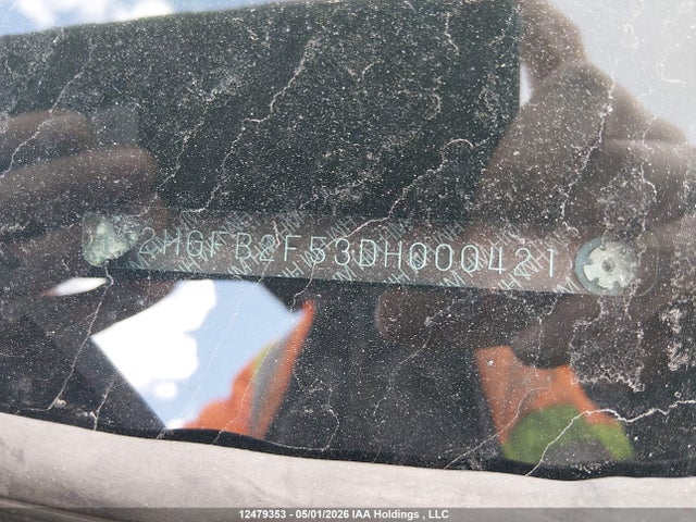 Aukcja sprzedaży 2013 Honda Civic Lx, vin: 2HGFB2F53DH000421, numer aukcji: 12479353