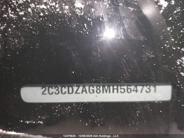 Aukcja sprzedaży 2021 Dodge Challenger Sxt, vin: 2C3CDZAG8MH564731, numer aukcji: 12479820