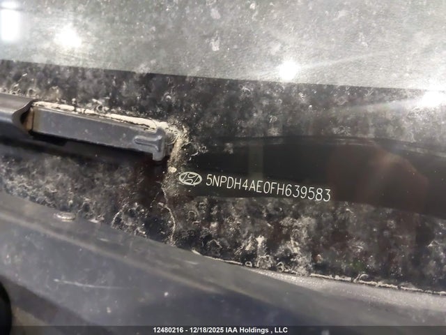 5NPDH4AE0FH639583 Hyundai Elantra