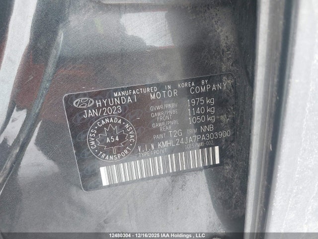 KMHL24JA7PA303900 Hyundai Sonata Preferred
