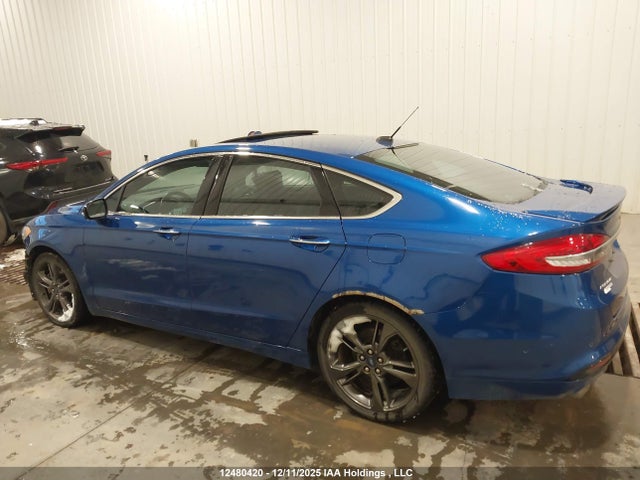 12480420 :رقم المزاد ، 3FA6P0VPXHR169083 vin ، 2017 Ford Fusion V6 Sport مزاد بيع