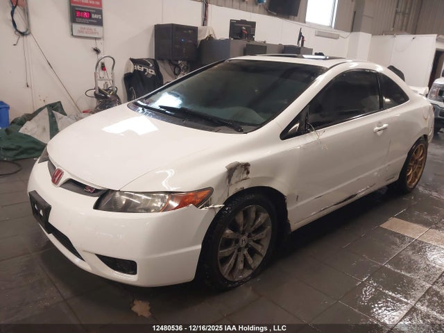 12480536 :رقم المزاد ، 2HGFG215X8H101681 vin ، 2008 Honda Civic Si Si مزاد بيع