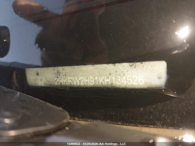 2HKRW2H91KH134526 Honda Cr-v Touring