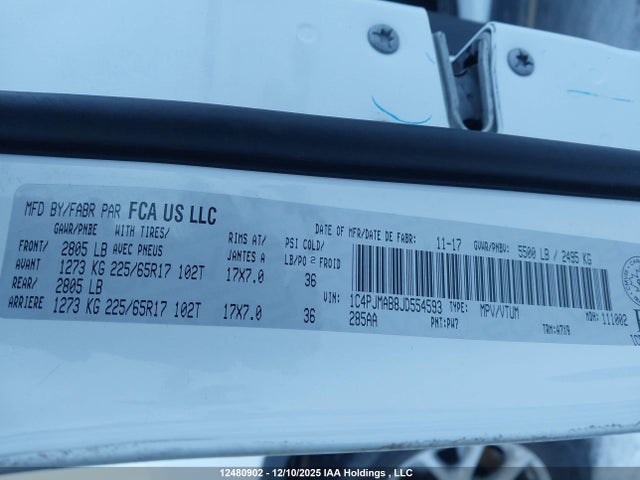 Jeep Cherokee Sport 2018 1C4PJMAB8JD554593 Image 18