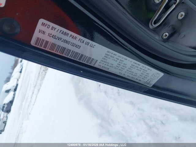 Aukcja sprzedaży 2022 Jeep Grand Wagoneer, vin: 1C4SJVFJ8NS132423, numer aukcji: 12480978