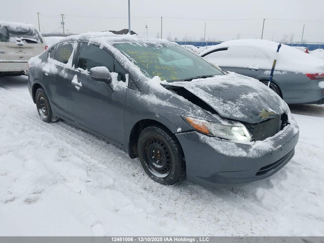 2012 Honda Civic Lx მანქანა იყიდება აუქციონზე, vin: 2HGFB2F46CH107355, აუქციონის ნომერი: 12481006