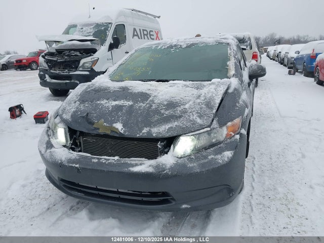 2012 Honda Civic Lx მანქანა იყიდება აუქციონზე, vin: 2HGFB2F46CH107355, აუქციონის ნომერი: 12481006