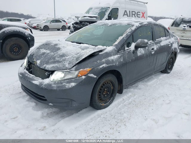 2012 Honda Civic Lx მანქანა იყიდება აუქციონზე, vin: 2HGFB2F46CH107355, აუქციონის ნომერი: 12481006