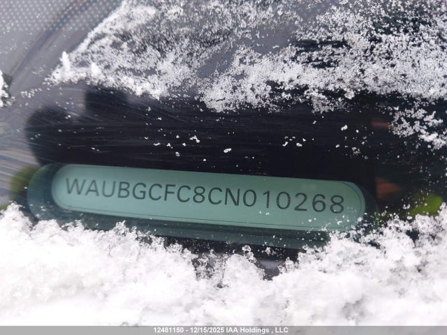 12481150 :رقم المزاد ، WAUBGCFC8CN010268 vin ، 2012 Audi A6 Quattro مزاد بيع