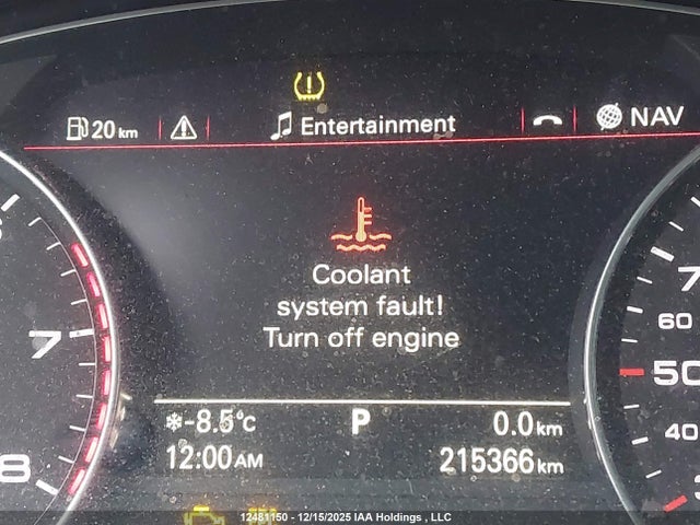 12481150 :رقم المزاد ، WAUBGCFC8CN010268 vin ، 2012 Audi A6 Quattro مزاد بيع
