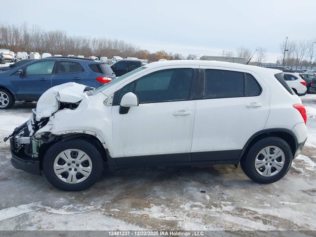 Aukcja sprzedaży 2014 Chevrolet Trax Ls, vin: 3GNCJKEB1EL114901, numer aukcji: 12481237