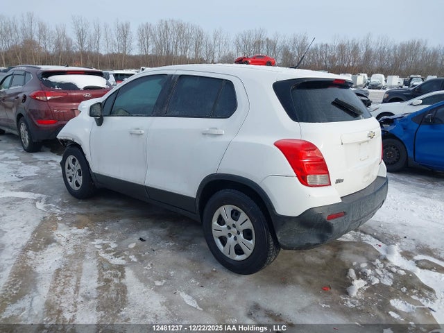 Aukcja sprzedaży 2014 Chevrolet Trax Ls, vin: 3GNCJKEB1EL114901, numer aukcji: 12481237