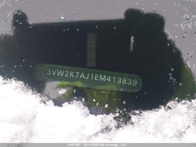 Продажа на аукционе авто 2014 Volkswagen Jetta S, vin: 3VW2K7AJ1EM413839, номер лота: 12481357