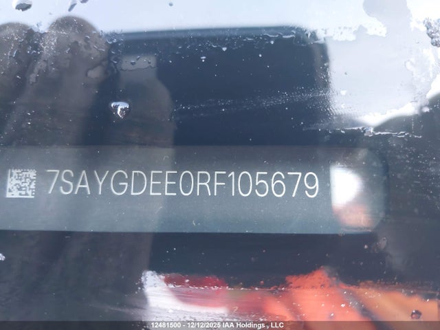 7SAYGDEE0RF105679 Tesla Model Y