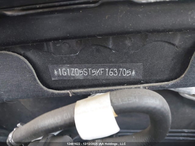 1G1ZD5ST5KF163705 Chevrolet MALIBU LT