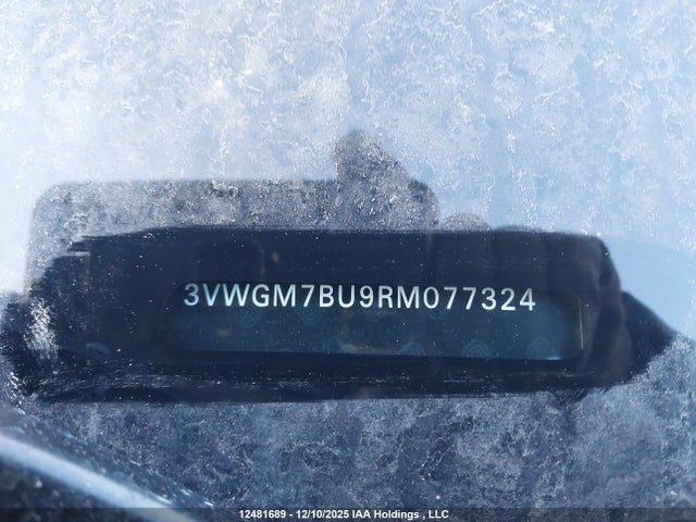 2024 Volkswagen Jetta Highline მანქანა იყიდება აუქციონზე, vin: 3VWGM7BU9RM077324, აუქციონის ნომერი: 12481689