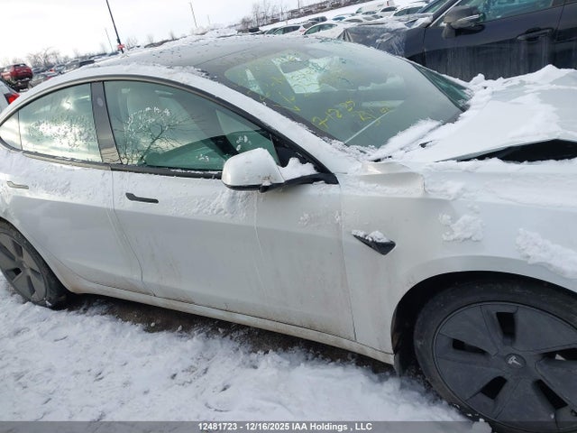 Продажа на аукционе авто 2022 Tesla Model 3 Long Range, vin: 5YJ3E1EB5NF250194, номер лота: 12481723