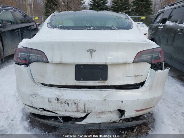 Продажа на аукционе авто 2022 Tesla Model 3 Long Range, vin: 5YJ3E1EB5NF250194, номер лота: 12481723