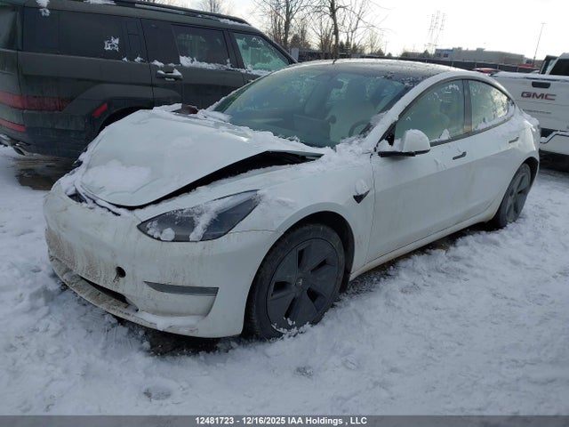 Продажа на аукционе авто 2022 Tesla Model 3 Long Range, vin: 5YJ3E1EB5NF250194, номер лота: 12481723