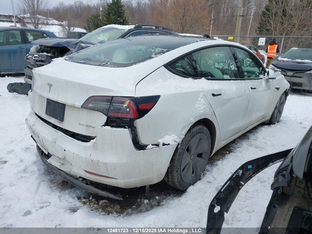 Продажа на аукционе авто 2022 Tesla Model 3 Long Range, vin: 5YJ3E1EB5NF250194, номер лота: 12481723