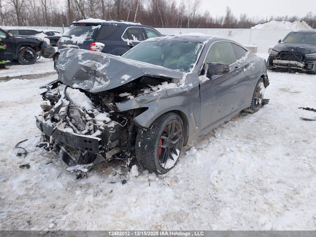 12482012 :رقم المزاد ، JN1FV7EL5HM702104 vin ، 2017 Infiniti Q60 3.0t Red Sport 400 مزاد بيع