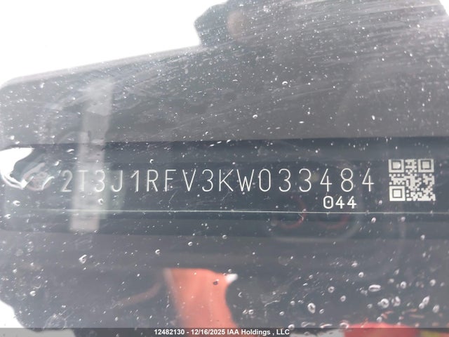 2T3J1RFV3KW033484 Toyota RAV4