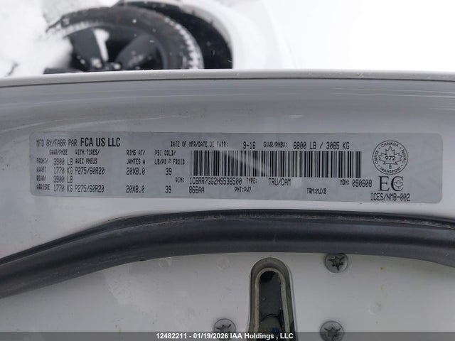 RAM 1500 Slt 2017 1C6RR7GG2HS536500 Image 9