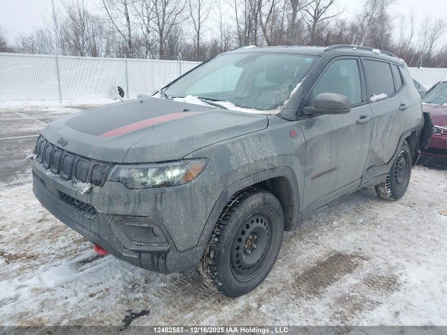 2022 Jeep Compass მანქანა იყიდება აუქციონზე, vin: 3C4NJDDB6NT165910, აუქციონის ნომერი: 12482587
