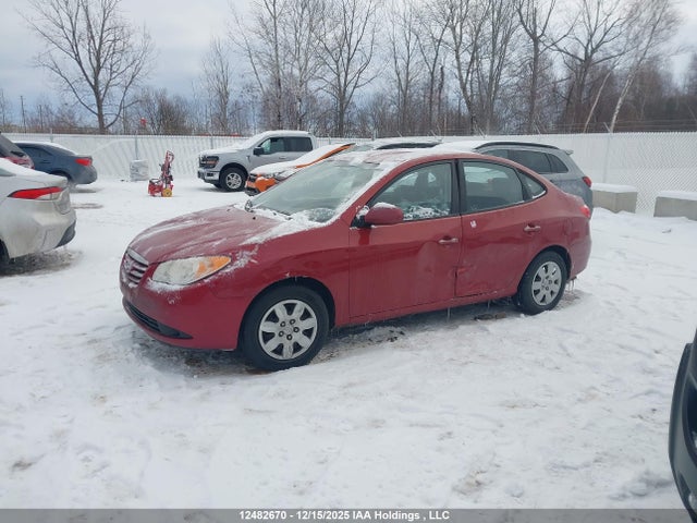 12482670 :رقم المزاد ، KMHDU4BD4AU093673 vin ، 2010 Hyundai Elantra Gl مزاد بيع
