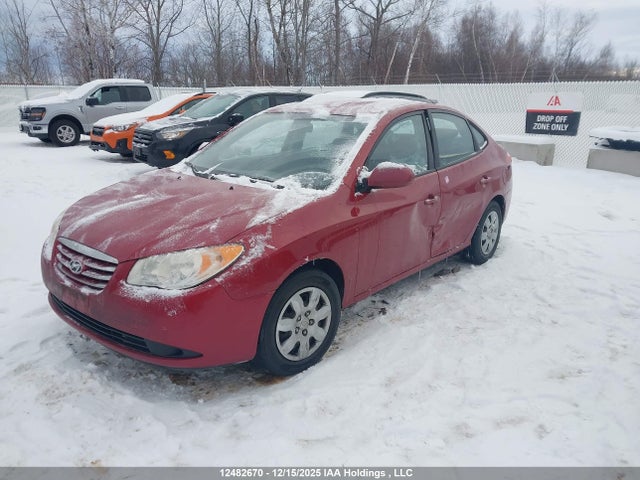 12482670 :رقم المزاد ، KMHDU4BD4AU093673 vin ، 2010 Hyundai Elantra Gl مزاد بيع