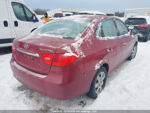 12482670 :رقم المزاد ، KMHDU4BD4AU093673 vin ، 2010 Hyundai Elantra Gl مزاد بيع