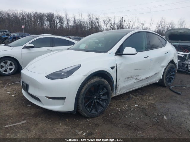 12482860 :رقم المزاد ، 7SAYGAEE7PF760465 vin ، 2023 Tesla Model Y Long Range مزاد بيع