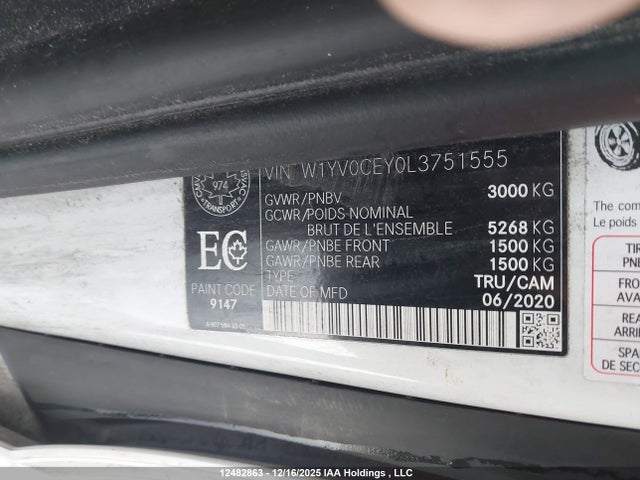 W1YV0CEY0L3751555 Mercedes-Benz Metris