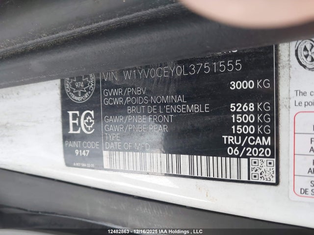 W1YV0CEY0L3751555 Mercedes-Benz Metris