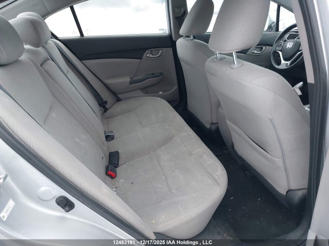 12483181 :رقم المزاد ، 2HGFB2E44DH022372 vin ، 2013 Honda Civic Lx مزاد بيع