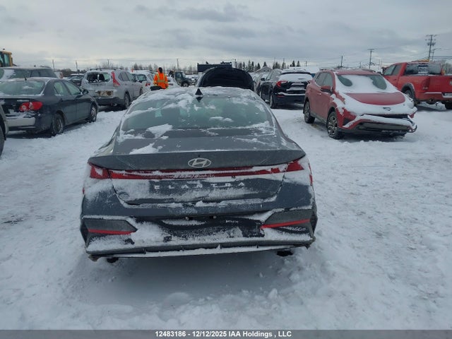 12483186 :رقم المزاد ، KMHLM4DG1SU935342 vin ، 2025 Hyundai Elantra مزاد بيع
