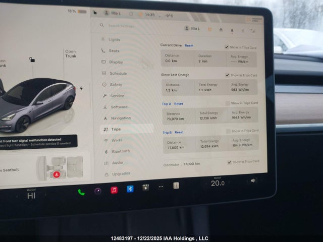 Aukcja sprzedaży 2023 Tesla Model 3 Rwd, vin: 5YJ3E1EA8PF679856, numer aukcji: 12483197
